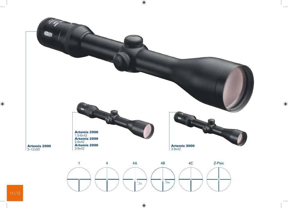 2-8x42 Artemis 2000 3-9x42