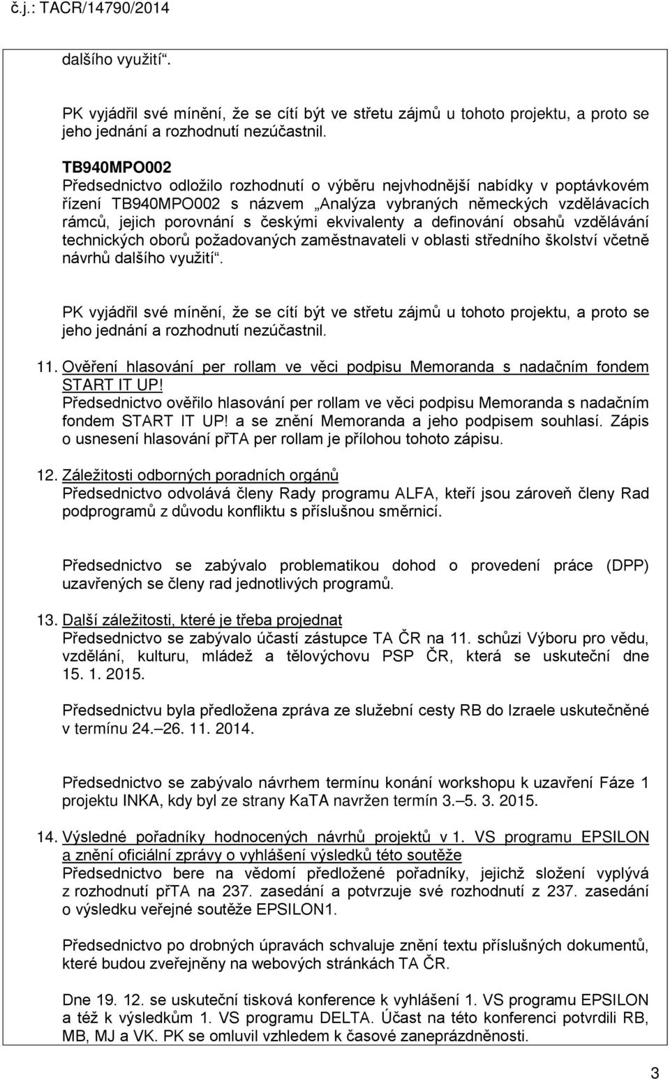 ekvivalenty a definování obsahů vzdělávání technických oborů požadovaných zaměstnavateli v oblasti středního školství včetně návrhů  11.