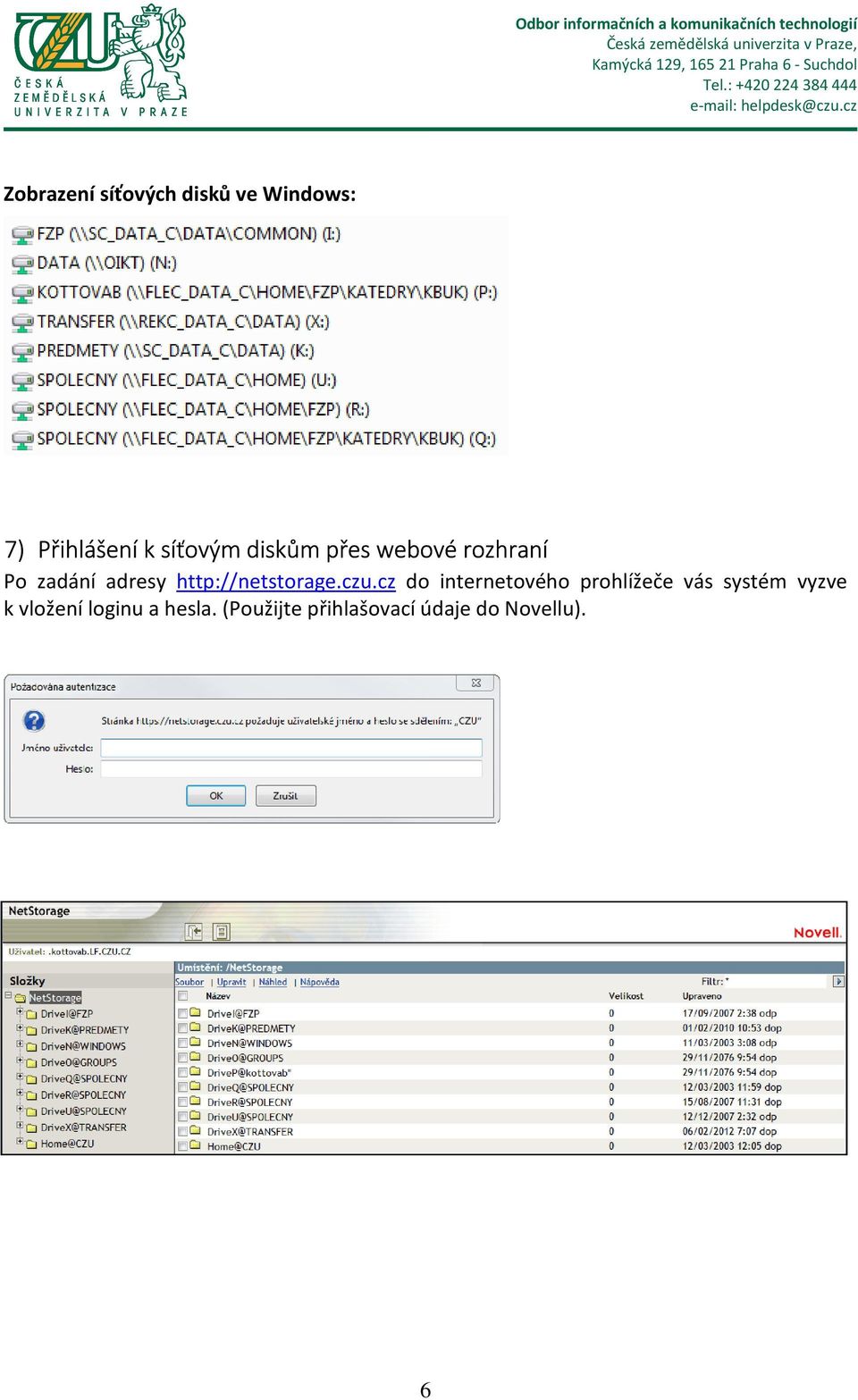 http://netstorage.czu.