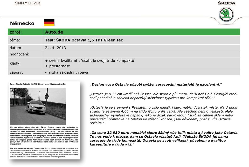 4. 2013 zápory: + prostornost