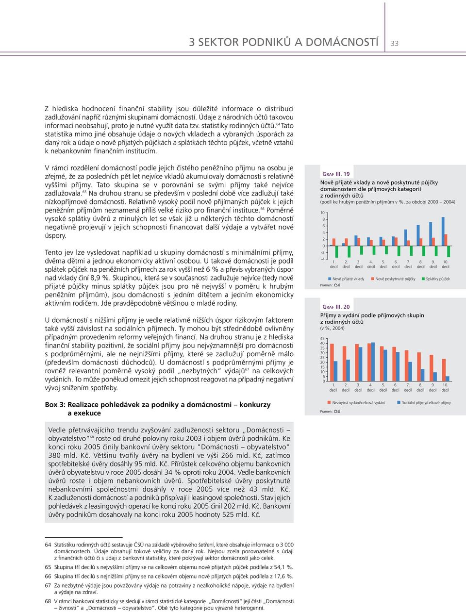 4 Tato statistika mimo jiné obsahuje údaje o nových vkladech a vybraných úsporách za daný rok a údaje o nově přijatých půjčkách a splátkách těchto půjček, včetně vztahů k nebankovním finančním