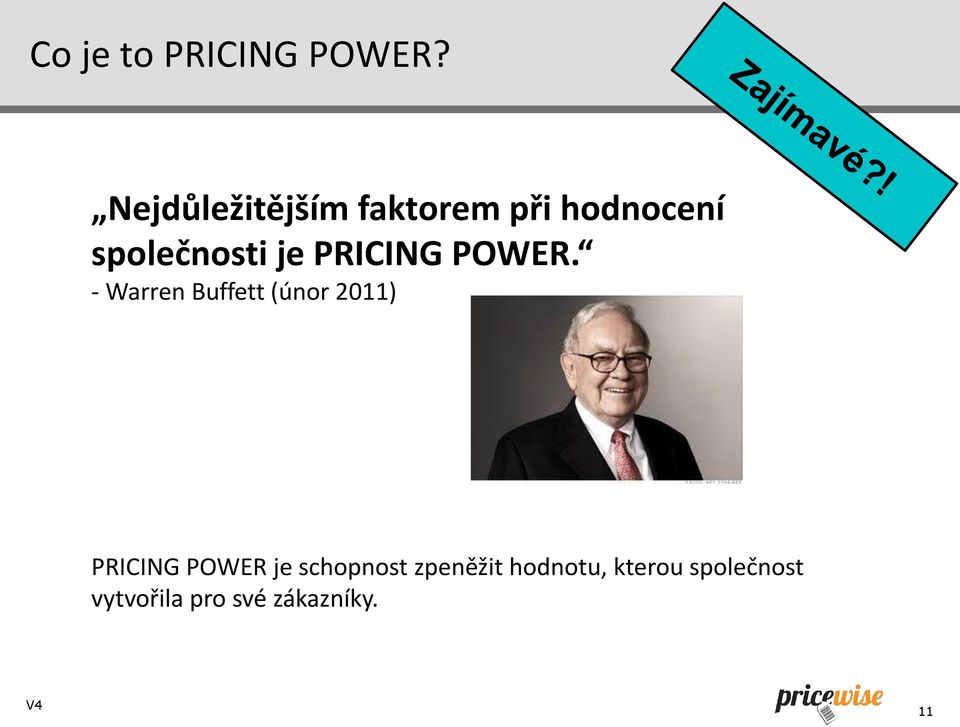 PRICING POWER.