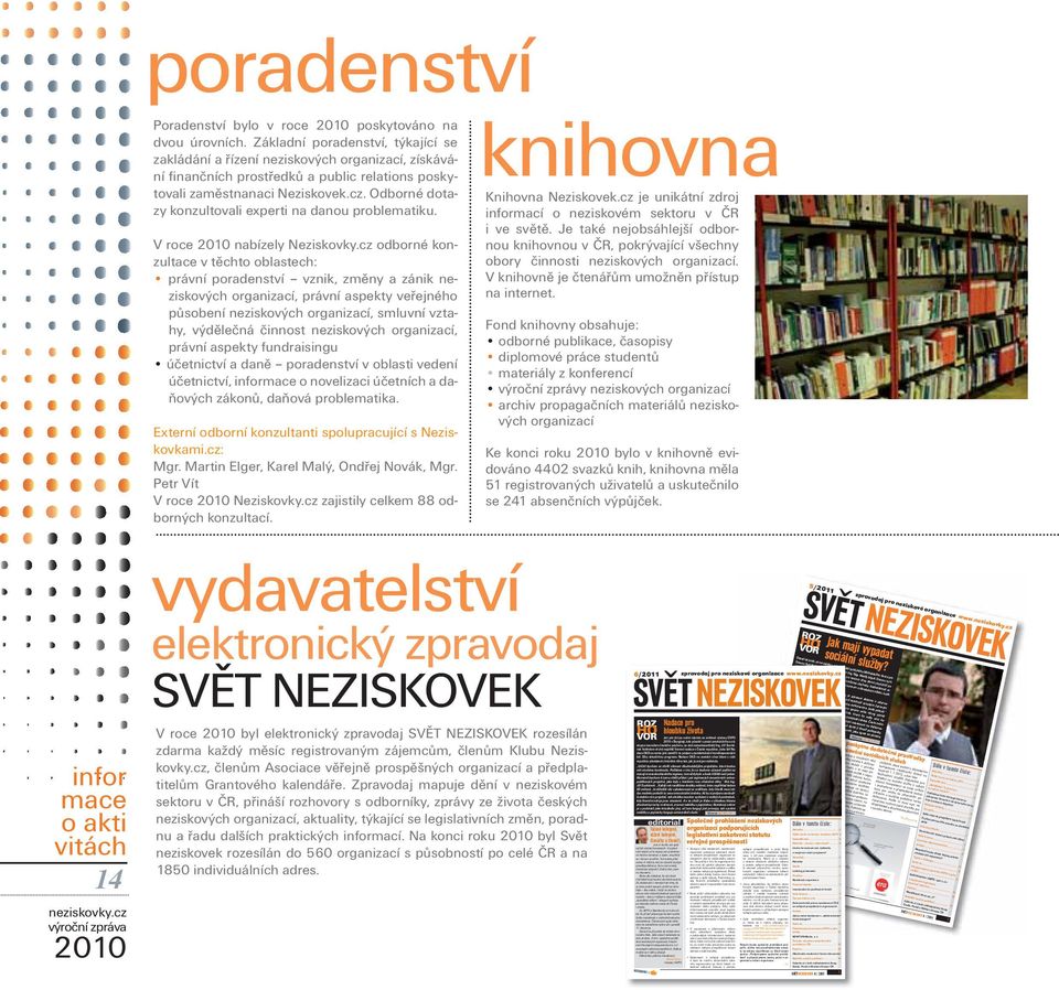 .. 7 Dobrovolnická práce zaměstanců ČEZ ve veřejně prospěšných organizacích Anketa... 8 Jakou máte zkušenost s elektronickým fundraisingem? Stalo se... 8 Představujeme partnera AVPO a jeho služby.