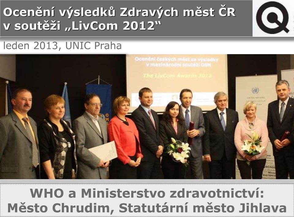 Praha WHO a Ministerstvo