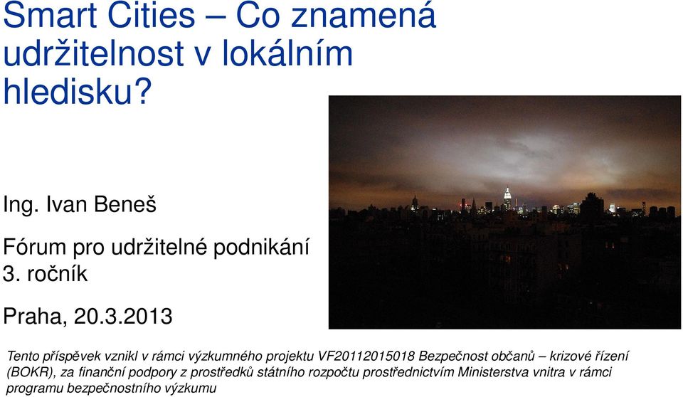 ročník Praha, 20.3.