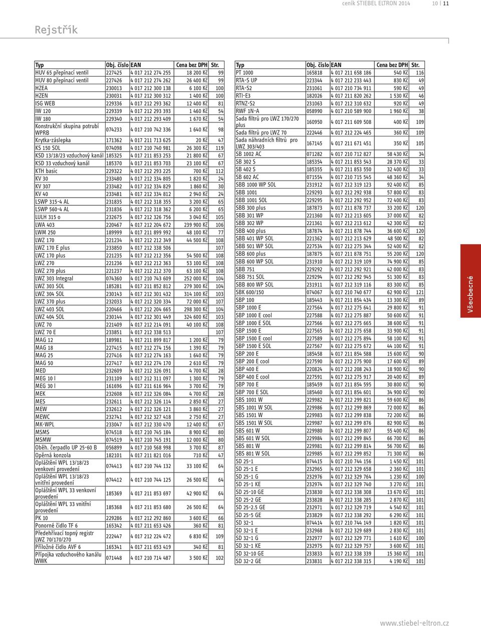 400 Kč 100 ISG WEB 229336 4 017 212 293 362 12 400 Kč 81 IW 120 229339 4 017 212 293 393 1 460 Kč 54 IW 180 229340 4 017 212 293 409 1 670 Kč 54 Konstrukční skupina potrubí WPRB 074233 4 017 210 742