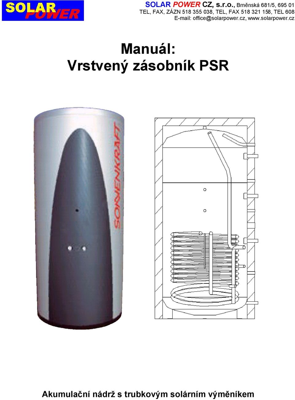 Akumulační nádrž s