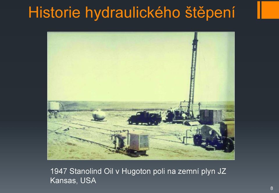 Oil v Hugoton poli na