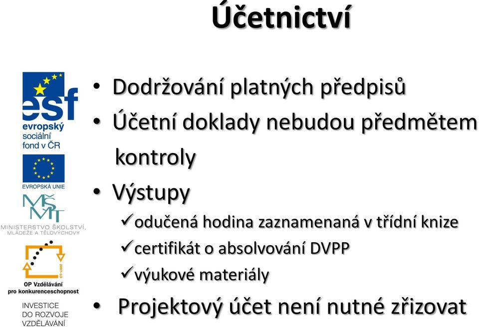 hodina zaznamenaná v třídní knize certifikát o