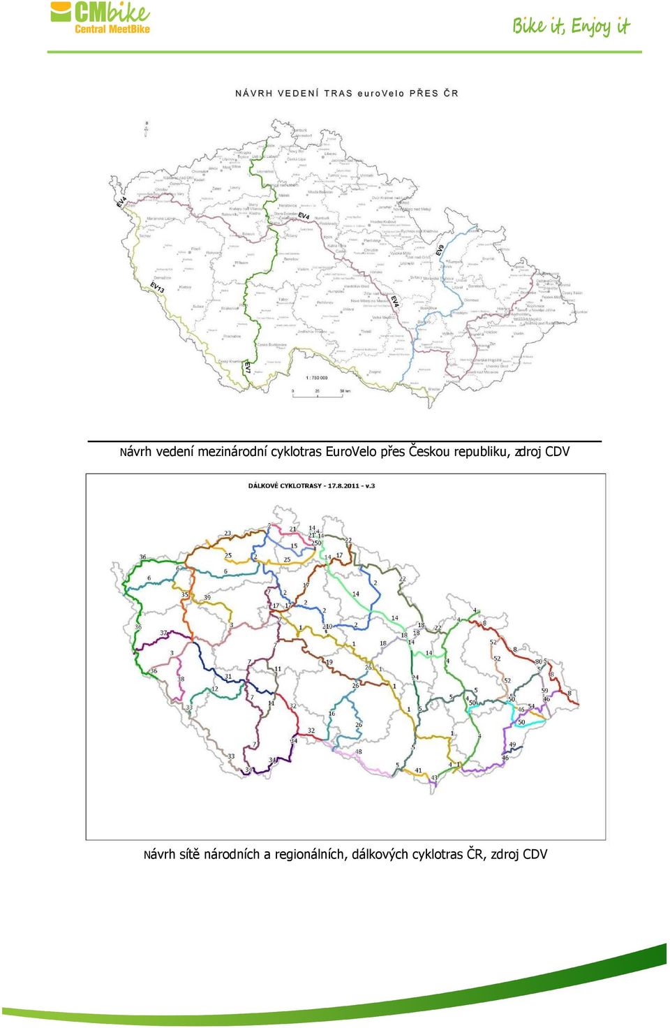 zdroj CDV Návrh sítě národních a