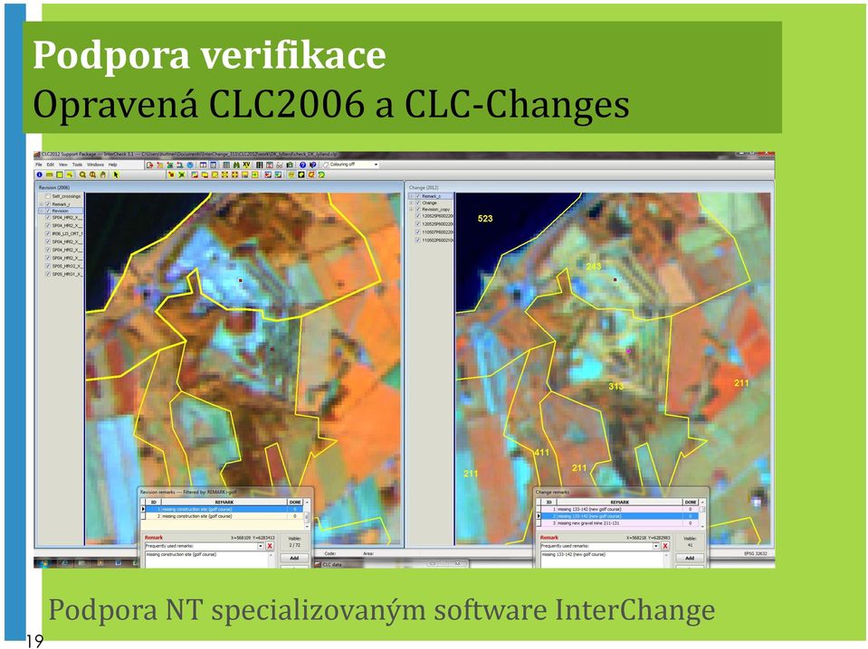 CLC-Changes Podpora NT