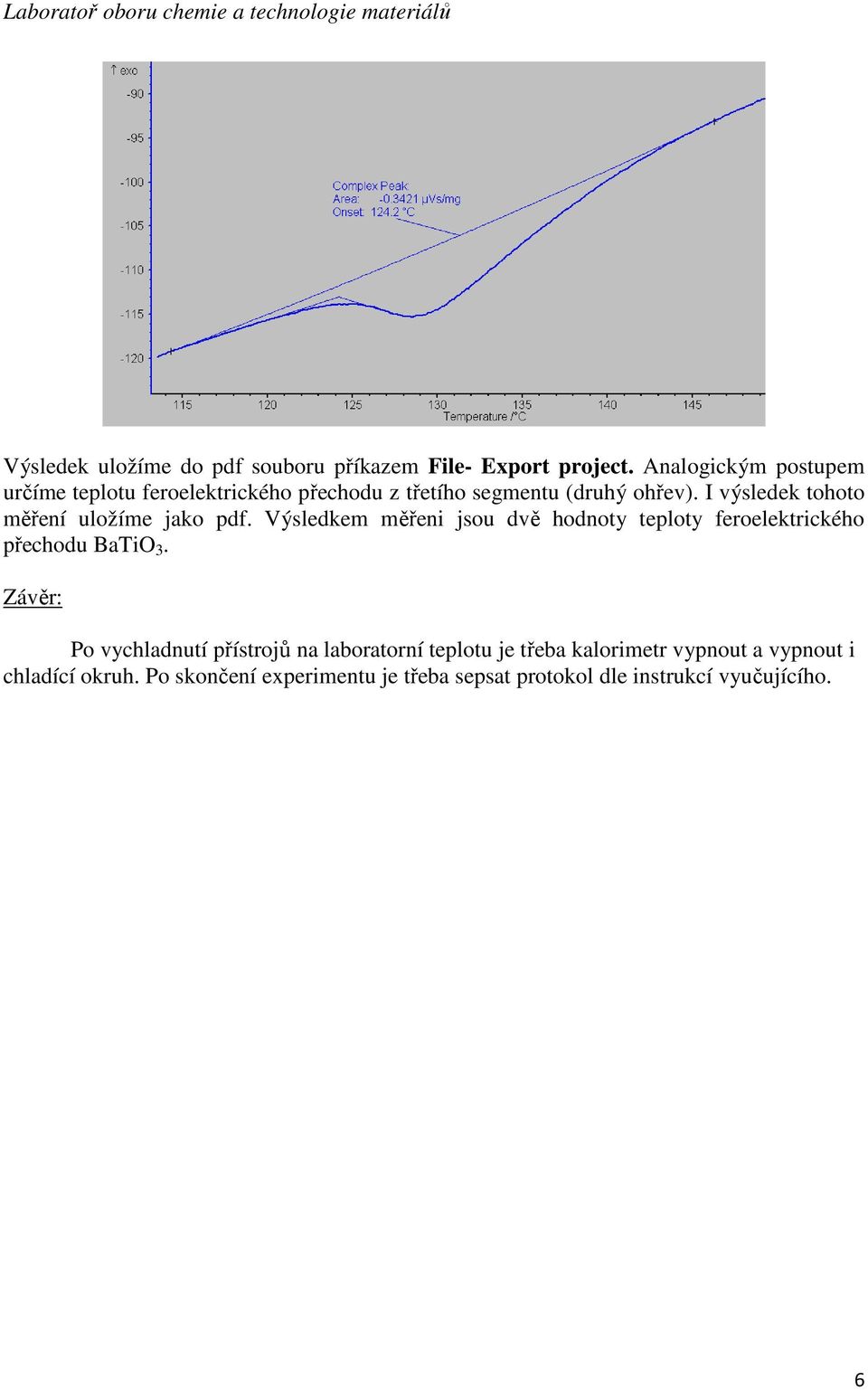 I výsledek tohoto měření uložíme jako pdf.