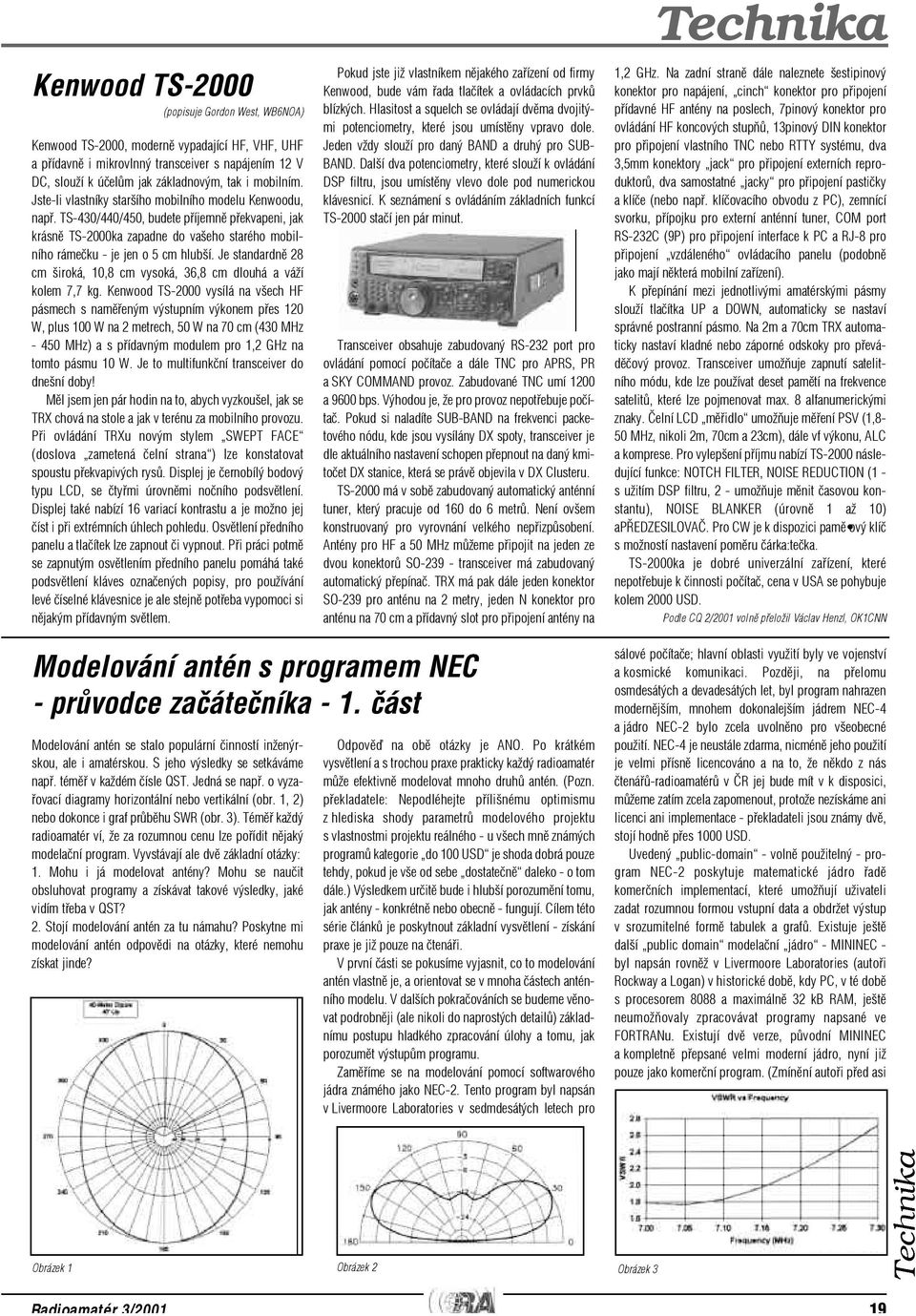 TS-430/440/450, budete pøíjemnì pøekvapeni, jak krásnì TS-2000ka zapadne do vašeho starého mobilního rámeèku - je jen o 5 cm hlubší.