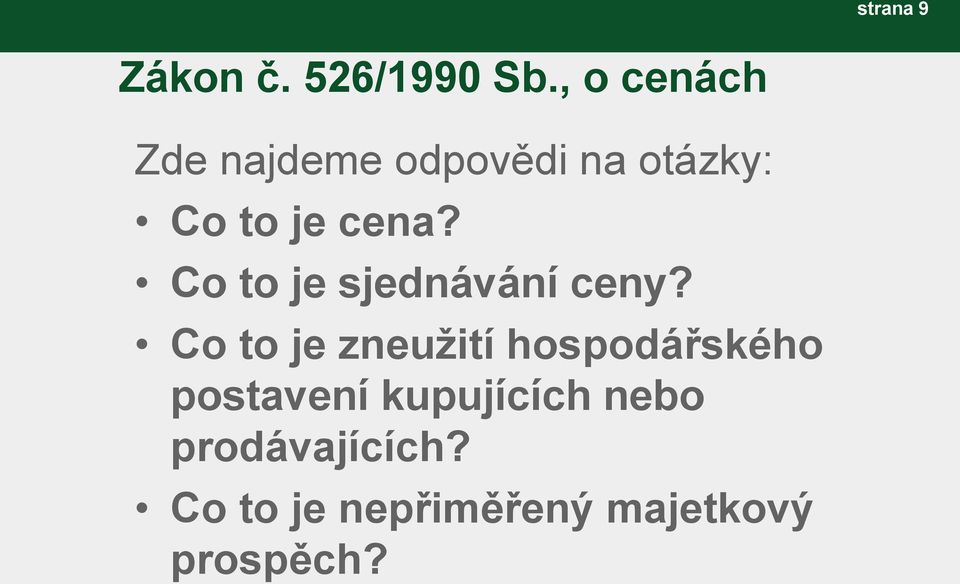 Co to je sjednávání ceny?