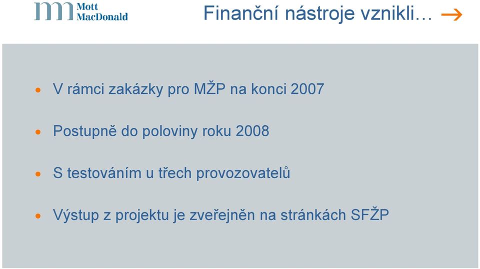 roku 2008 S testováním u třech provozovatelů