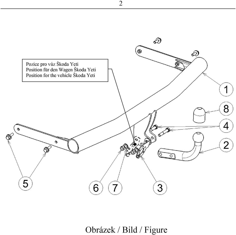 Yeti Position for the vehicle