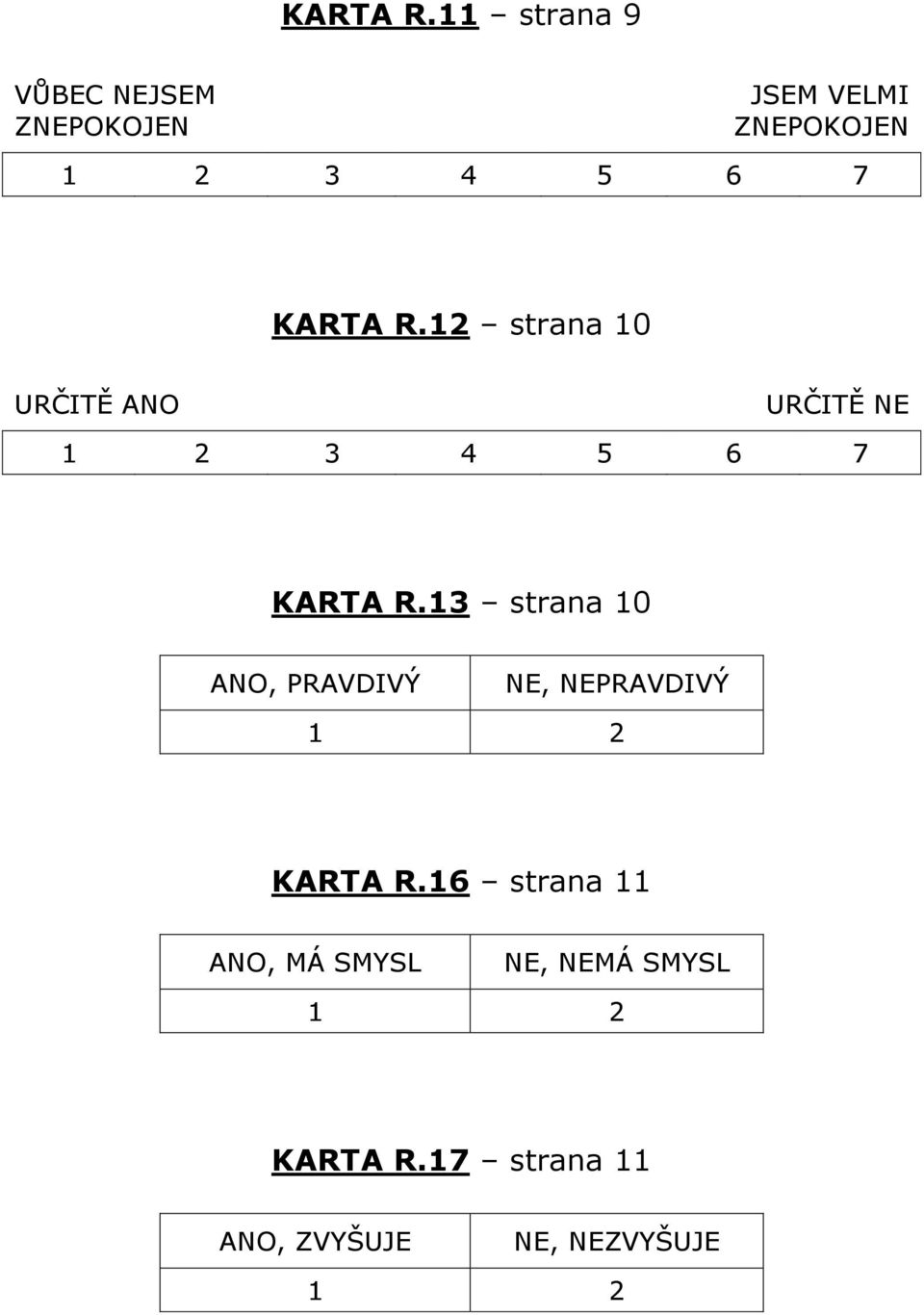 strana 10 URČITĚ ANO URČITĚ NE 5 6 7 13 strana 10 ANO, PRAVDIVÝ NE,