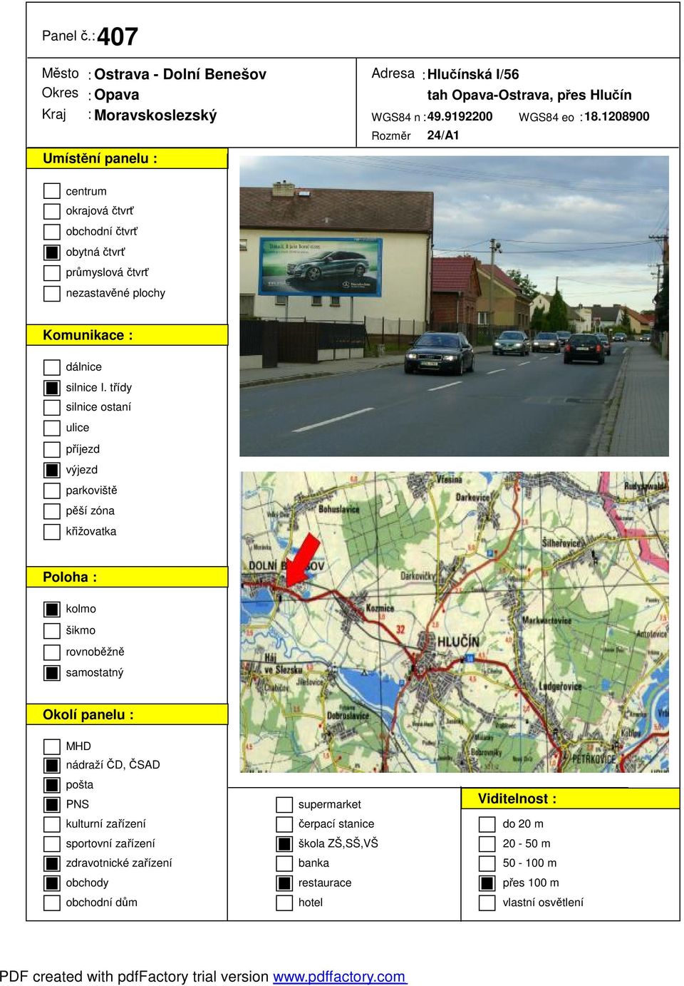 I/56 tah Opava-Ostrava, přes Hlučín