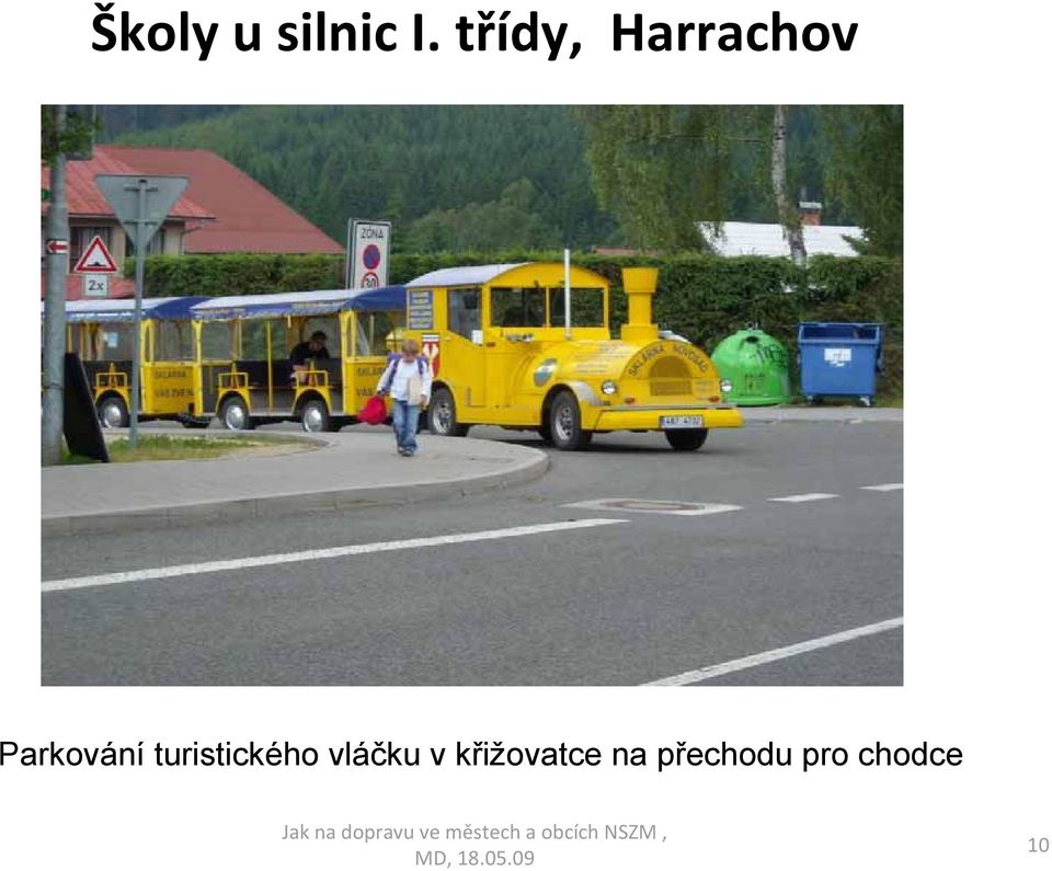 Parkování turistického