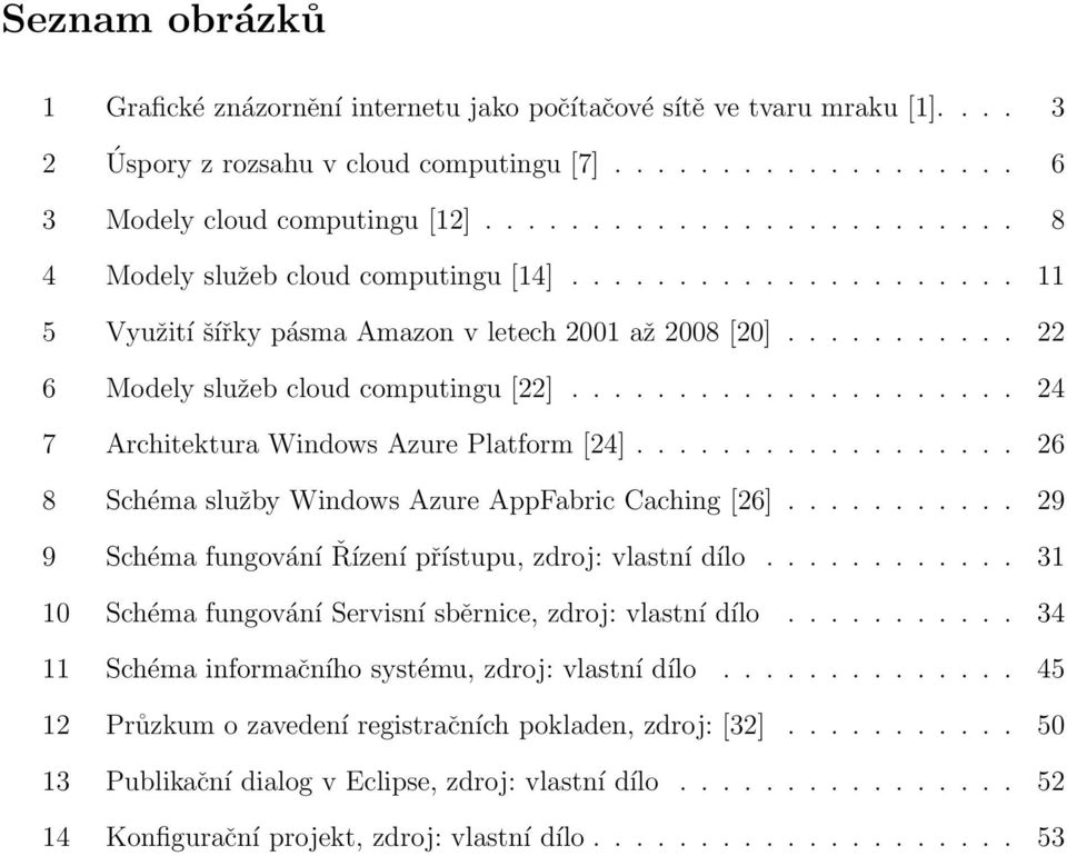 .................... 24 7 Architektura Windows Azure Platform [24].................. 26 8 Schéma služby Windows Azure AppFabric Caching [26].