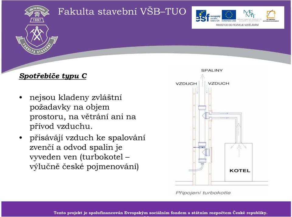 přisávájí vzduch ke spalování zvenčía odvod spalin je vyveden ven (turbokotel výlučně české