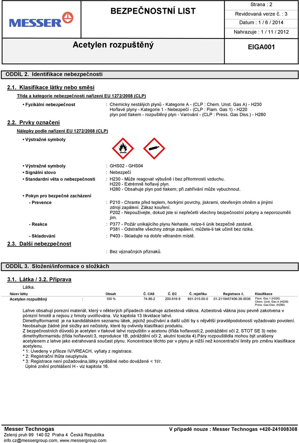 Identifikace nebezpečnosti 2.