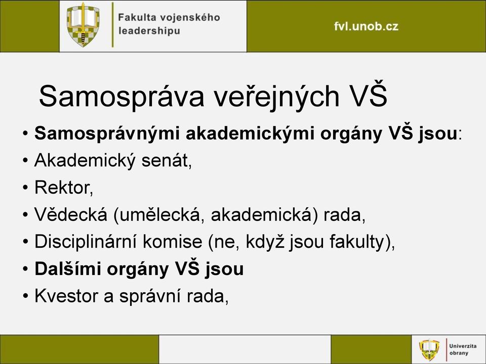 (umělecká, akademická) rada, Disciplinární komise (ne,