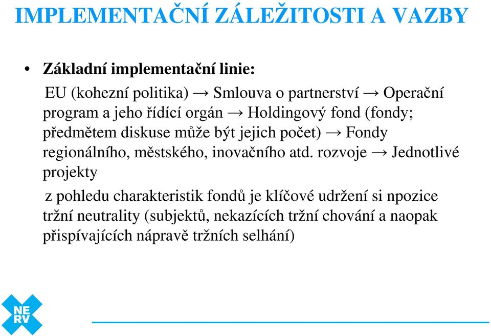 regionálního, městského, inovačního atd.