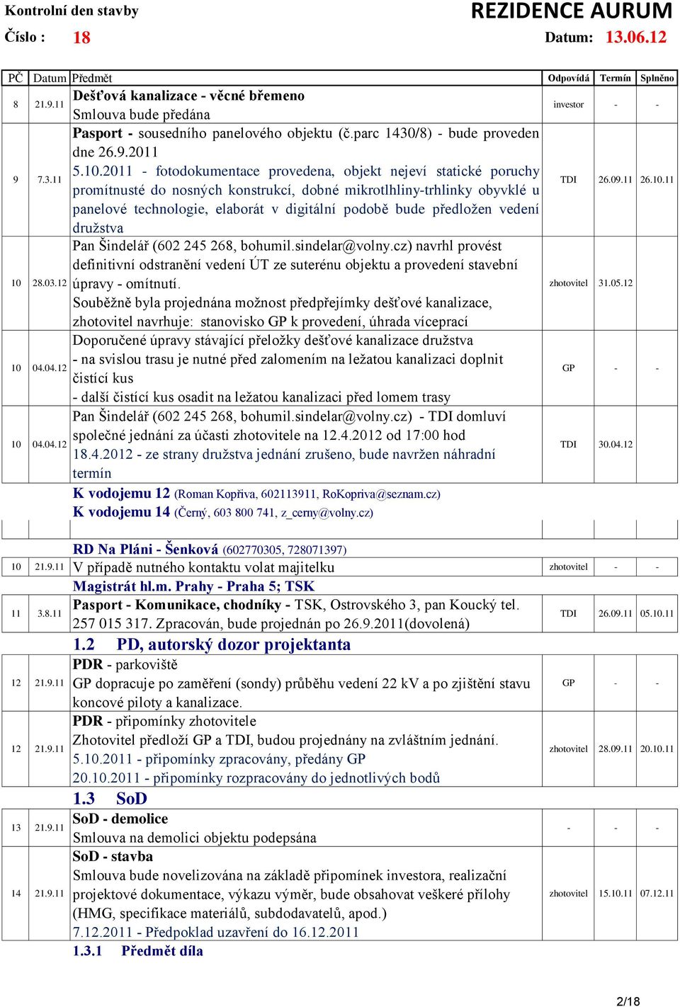 předložen vedení družstva Pan Šindelář (602 245 268, bohumil.sindelar@volny.cz) navrhl provést definitivní odstranění vedení ÚT ze suterénu objektu a provedení stavební úpravy - omítnutí.