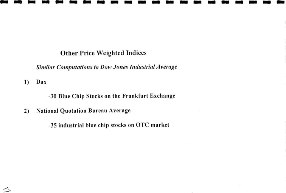 Chip Stocks on the Frankfurt Exchange 2) National Quotation