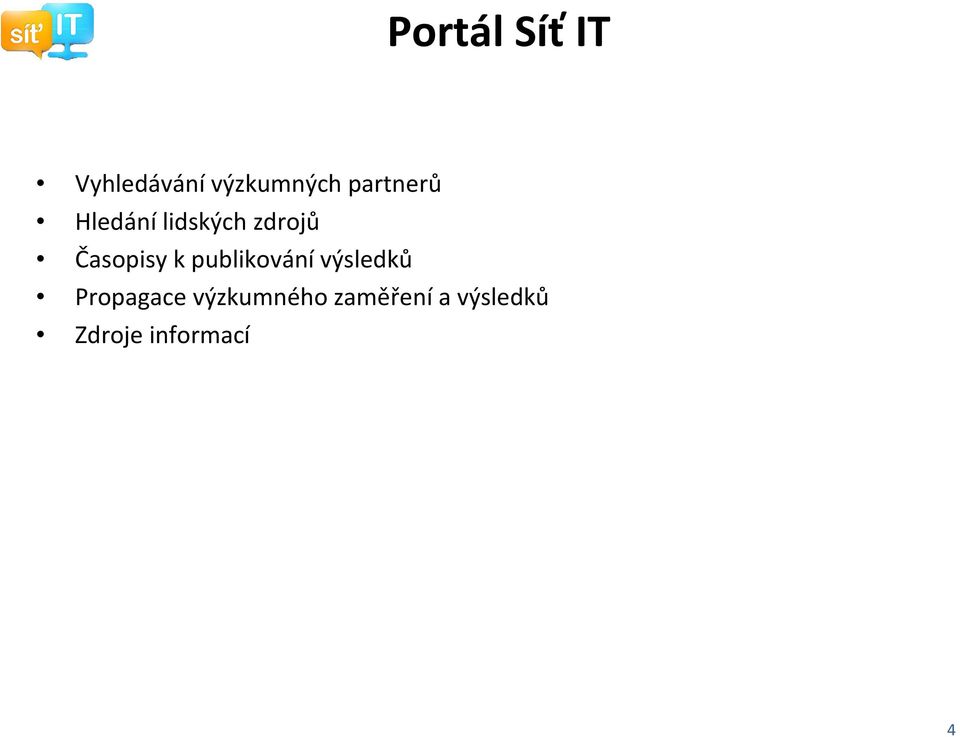 Časopisy k publikování výsledků