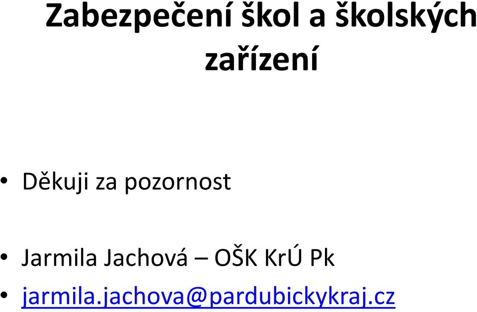 Jarmila Jachová OŠK KrÚ Pk