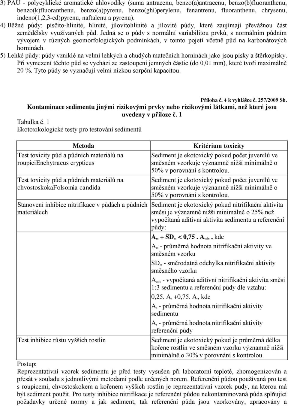 Jedná se o půdy s normální variabilitou prvků, s normálním půdním vývojem v různých geomorfologických podmínkách, v tomto pojetí včetně půd na karbonátových horninách.