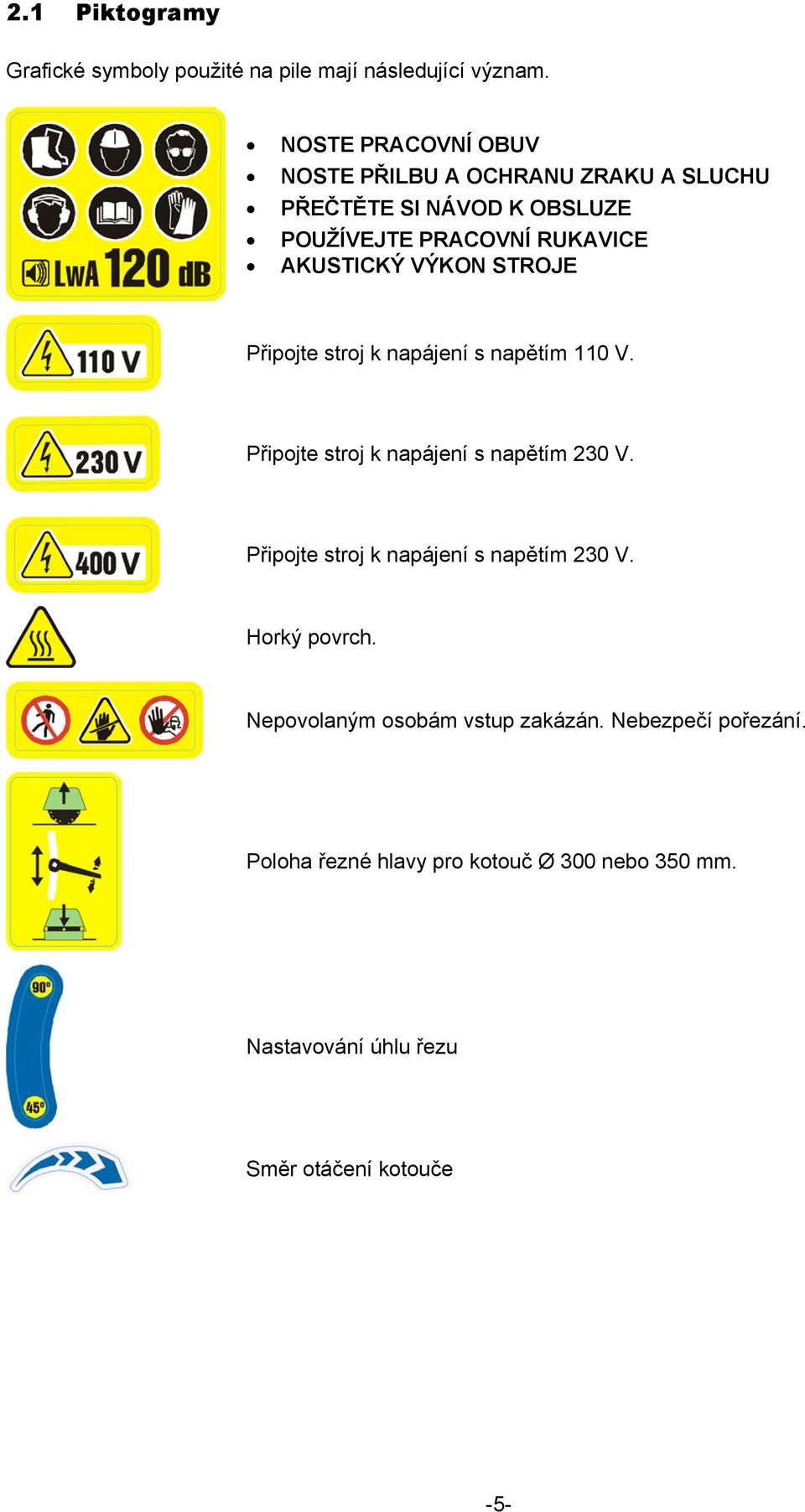 VÝKON STROJE Připojte stroj k napájení s napětím 110 V. Připojte stroj k napájení s napětím 230 V.