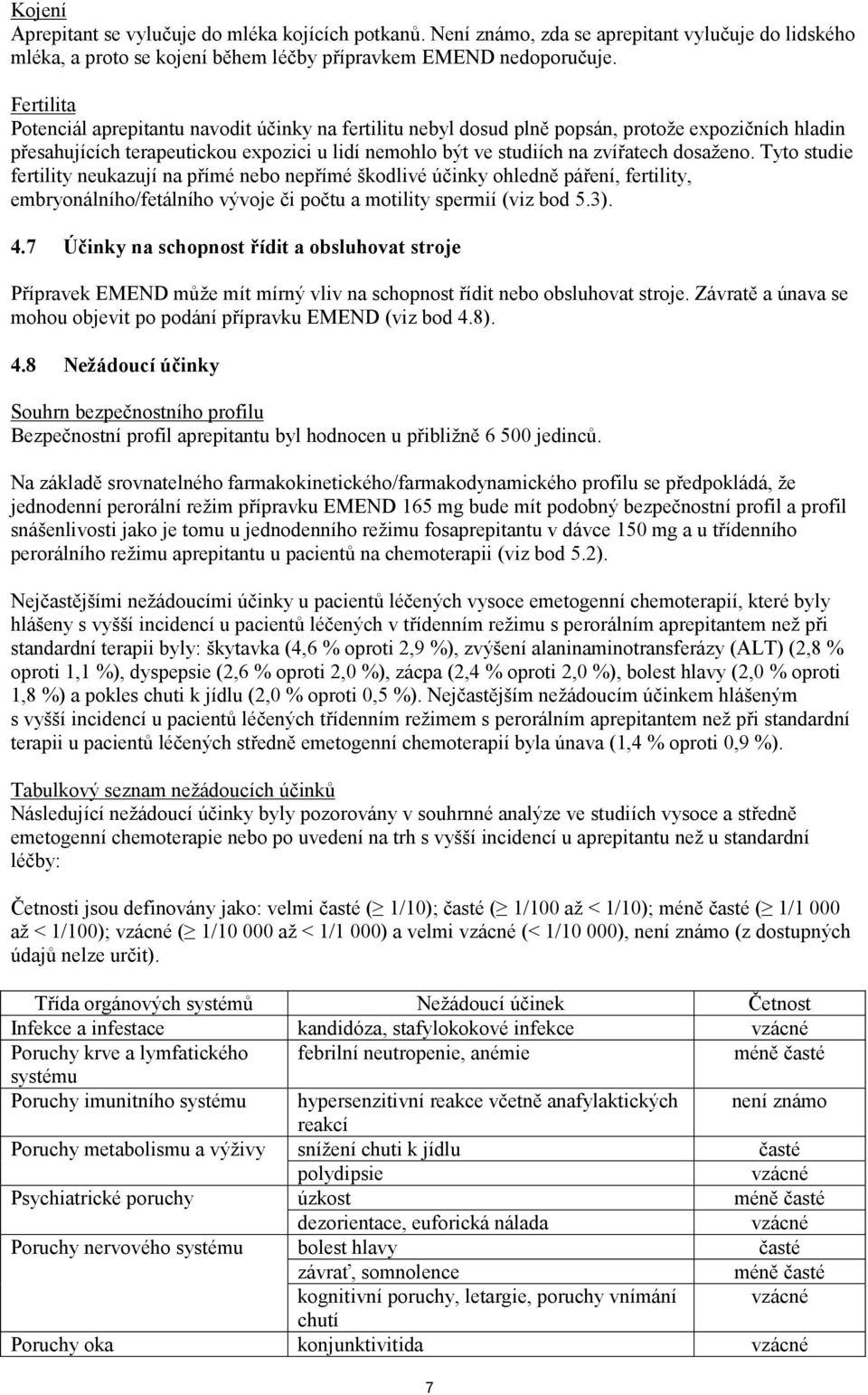 dosaženo. Tyto studie fertility neukazují na přímé nebo nepřímé škodlivé účinky ohledně páření, fertility, embryonálního/fetálního vývoje či počtu a motility spermií (viz bod 5.3). 4.