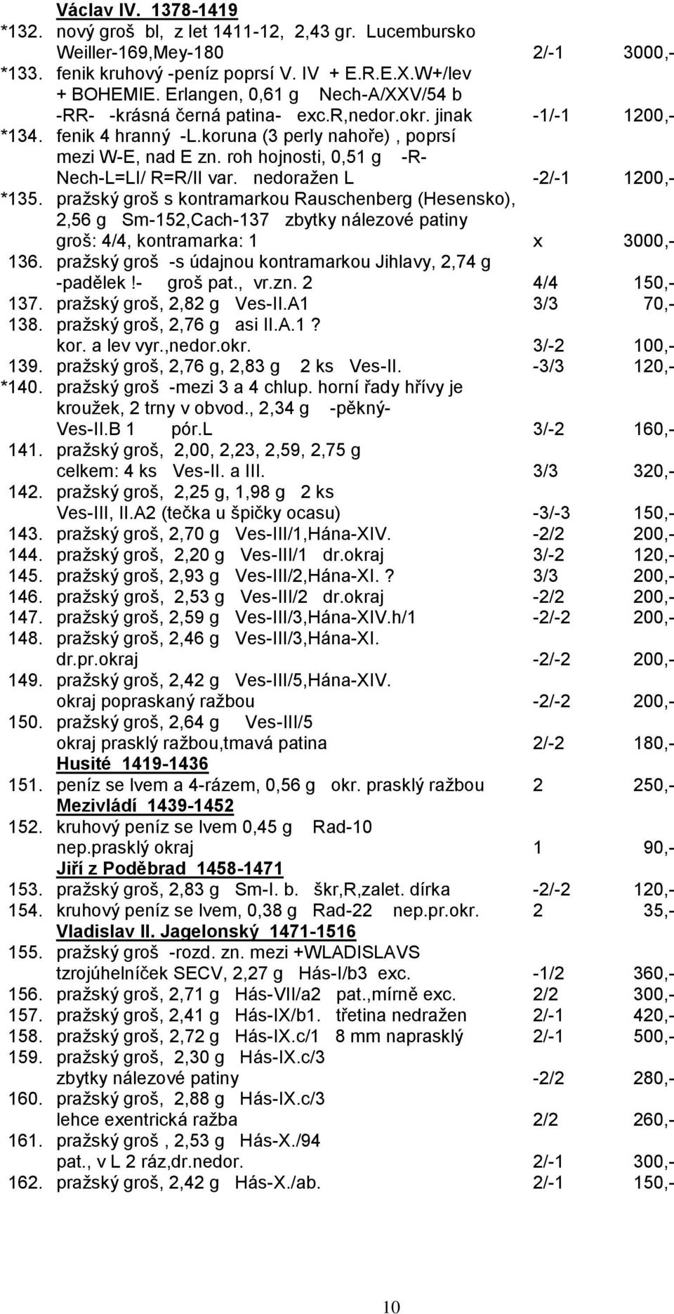 roh hojnosti, 0,51 g -R- Nech-L=LI/ R=R/II var. nedoraţen L -2/-1 1200,- *135.