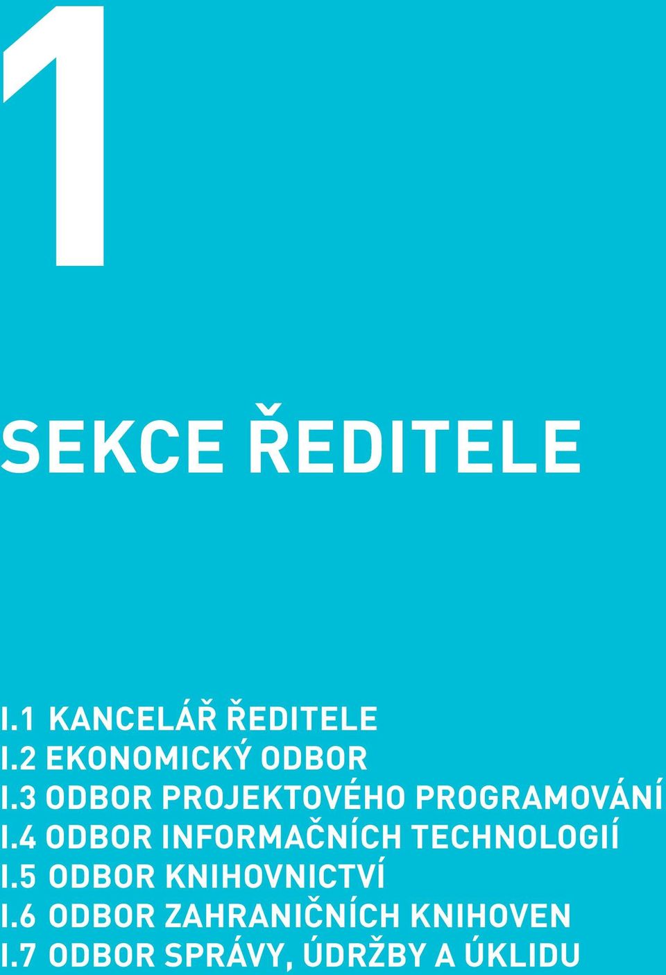 3 ODBOR PROJEKTOVÉHO PROGRAMOVÁNÍ I.