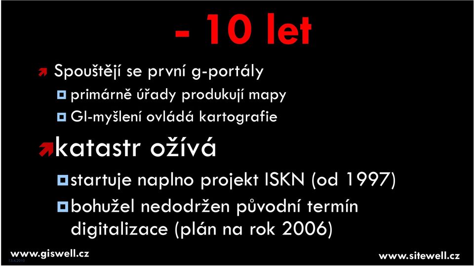 produkují mapy GI-myšlení ovládá kartografie katastr ožívá