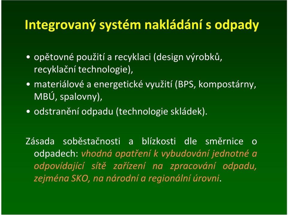 (technologie skládek).