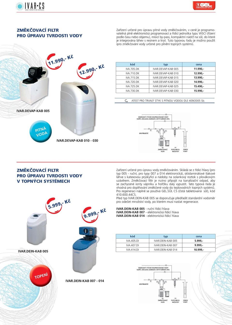 990,- Kč h12.990,- Kč kód typ cena IVA.705.DK IVAR.DEVAP-KAB 005 11.990,- IVA.710.DK IVAR.DEVAP-KAB 010 12.990,- IVA.715.DK IVAR.DEVAP-KAB 015 13.990,- IVA.720.DK IVAR.DEVAP-KAB 020 14.990,- IVA.725.
