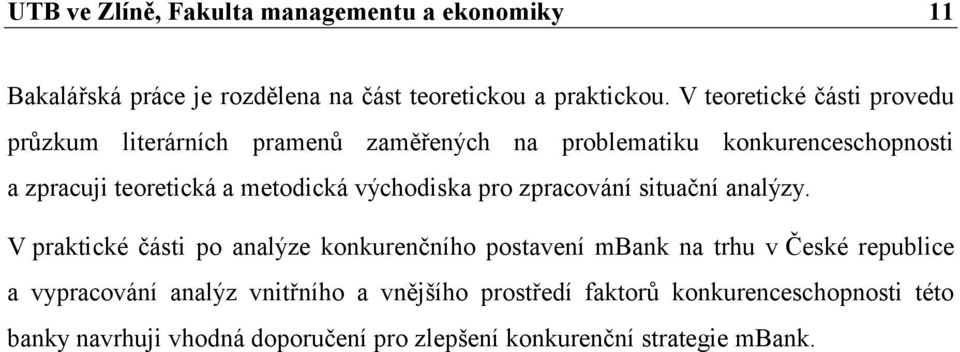 metodická východiska pro zpracování situační analýzy.