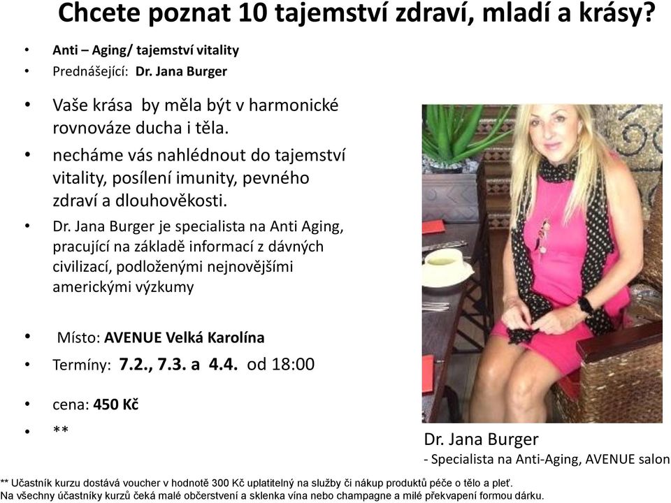 necháme vás nahlédnout do tajemství vitality, posílení imunity, pevného zdraví a dlouhověkosti. Dr.