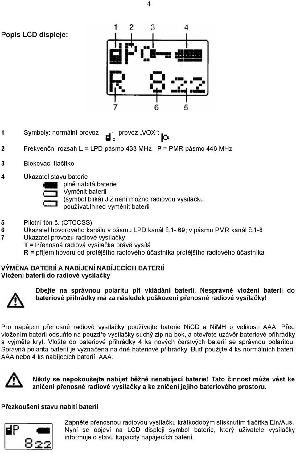 Návod k obsluze Obj.č.: - PDF Stažení zdarma