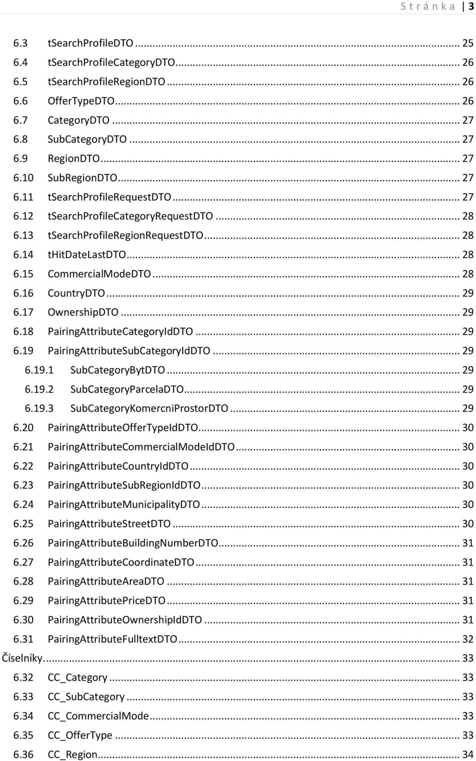 .. 28 6.16 CountryDTO... 29 6.17 OwnershipDTO... 29 6.18 PairingAttributeCategoryIdDTO... 29 6.19 PairingAttributeSubCategoryIdDTO... 29 6.19.1 SubCategoryBytDTO... 29 6.19.2 SubCategoryParcelaDTO.