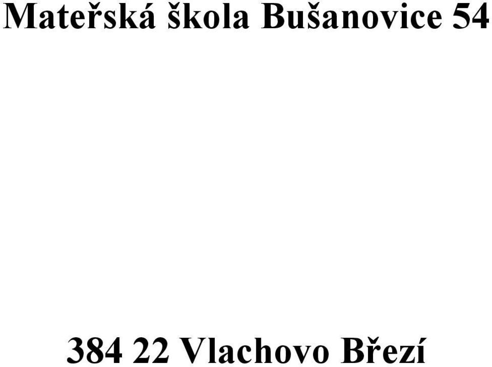 Bušanovice