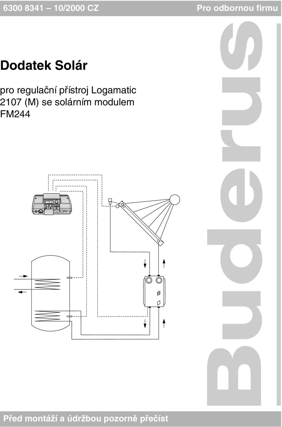 Logamatic 07 (M) se solárním modulem