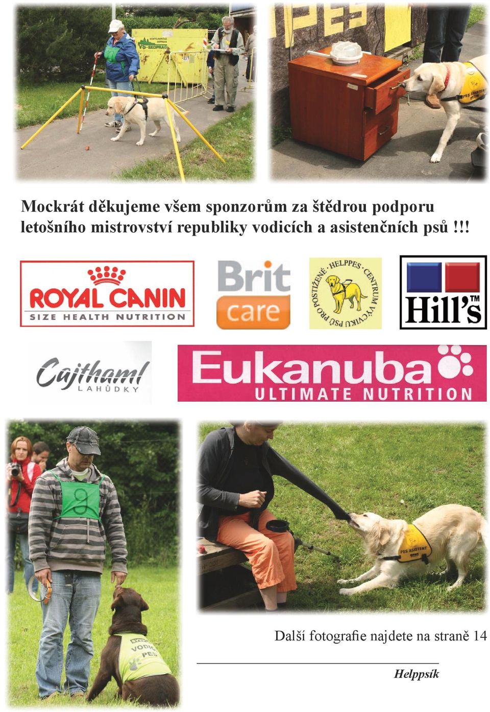 republiky vodicích a asistenčních psů!