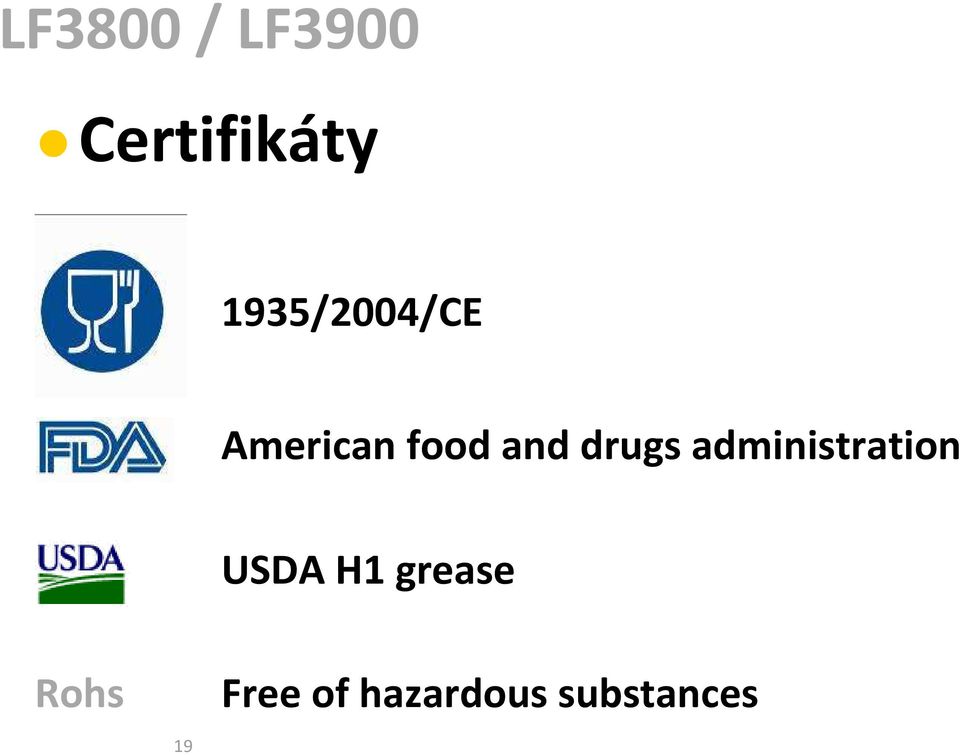 drugs administration USDA H1