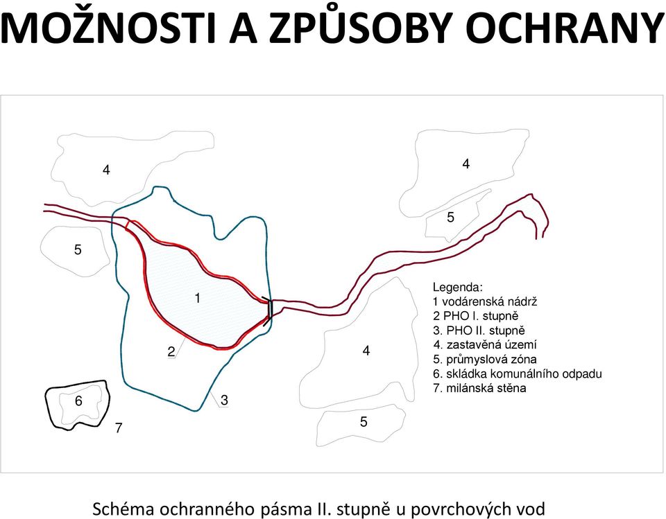 zastavěná území 5. průmyslová zóna 6.