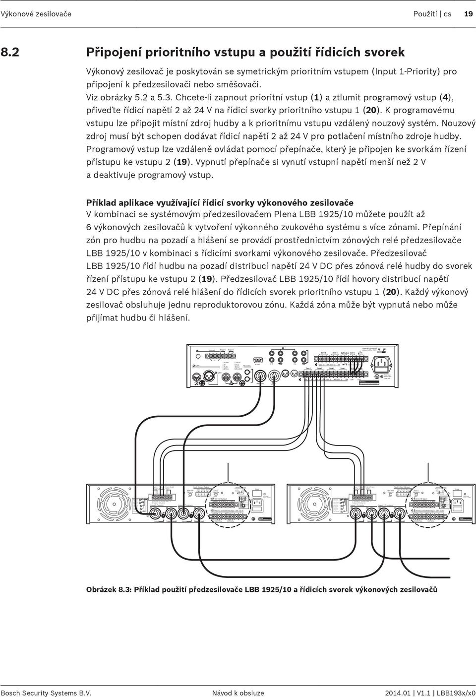 .24VGND Default Off Default On Pilottone Detector OffOn NO COM NC 3 1 5 2 4 NOCOMNC NOCOM NC Main Power Detection OffOn 1V 1 V Only No LBB1925/1 No.